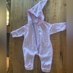 ZUTANO COZIE ELF SUIT‎ - BABY PINK